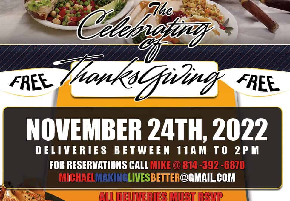 2022 Thanksgiving Dinner Celebration